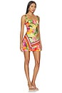view 2 of 3 ROBE KEYSHIA in Dominica Scarf Print