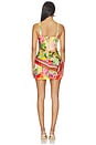 view 3 of 3 ROBE KEYSHIA in Dominica Scarf Print
