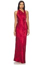 view 1 of 4 Sonya Maxi Dress With Fringe in Rosette