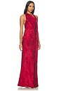 view 2 of 4 Sonya Maxi Dress With Fringe in Rosette
