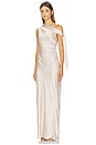 view 2 of 3 VESTIDO LARGO NAOMI in Farro