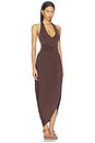 view 2 of 3 Rosado Midi Dress in Cocoa