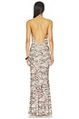 view 3 of 4 ROBE MAXI BREANA  in Aurora Print