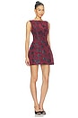 view 2 of 4 Banco Dress in Rosette Combo
