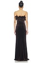 view 4 of 3 Ella Gown in Cocoa
