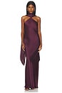 view 1 of 3 Ashton Gown in Oxblood