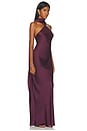 view 2 of 3 Ashton Gown in Oxblood