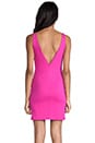 view 3 of 5 London Dress in Hot Pink