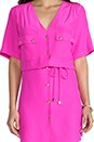 view 5 of 6 Courtney Dress in Hot Pink