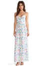view 1 of 4 Slit Maxi Gown in Floral