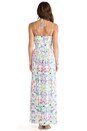 view 3 of 4 Slit Maxi Gown in Floral