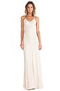 view 2 of 5 Deep V Back Bias Maxi Dress in Desert
