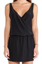 view 5 of 5 Double Crossover Dress in Black