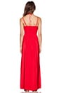 view 3 of 3 Slit Gown in New Red