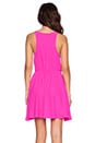 view 3 of 4 Chelsea Dress in Hot Pink Light