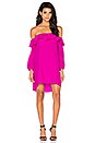 view 4 of 5 Joanna Dress in Hot Pink Light