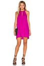view 1 of 3 Riley Dress in Hot Pink Light