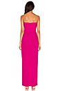 view 3 of 3 Cherri Gown in Hot Pink