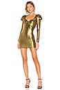 view 1 of 3 x REVOLVE Cinderella Dress in Gold Lame