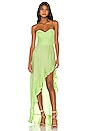 view 1 of 3 Amalia Gown in Wasabi