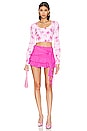 view 4 of 4 Aliyah Skort in Rose Pink