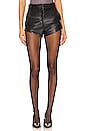 view 1 of 4 X Revolve Kelso Faux Leather Shorts in Black