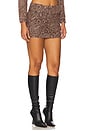 view 2 of 6 Dallyn Skort in Brown Paisley