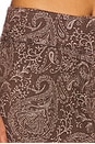 view 6 of 6 Dallyn Skort in Brown Paisley