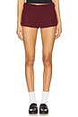 view 1 of 6 x REVOLVE Caresse Short in Burgundy
