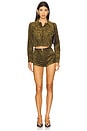 view 5 of 6 x REVOLVE Kelso Suede Short in Olive Green