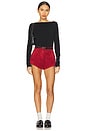 view 5 of 6 x REVOLVE Kelso Suede Short in Red