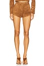 view 1 of 6 x REVOLVE Kelso Suede Short in Tan