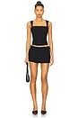 view 5 of 6 Deserae Skort in Black
