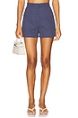 view 1 of 6 x REVOLVE Reeves Short in Navy Polkadot