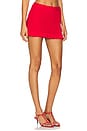 view 2 of 6 Valentini Skort in Crimson