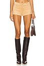 view 1 of 6 x REVOLVE Caresse Suede Shorts in Earth