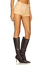 view 2 of 6 x REVOLVE Caresse Suede Shorts in Earth