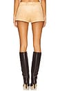 view 4 of 6 x REVOLVE Caresse Suede Shorts in Earth