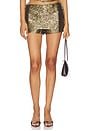 view 1 of 6 x REVOLVE Deserae Skort in Black Gold