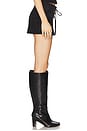 view 2 of 6 x REVOLVE Mila Skort in Black Suede