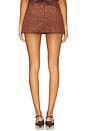 view 4 of 6 x REVOLVE Mila Suede Skort in Cocoa