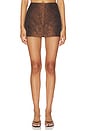 view 1 of 6 x REVOLVE Cooper Skort in Chocolate Brown