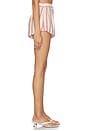 view 3 of 6 Jeremiah Short in Red Stripe