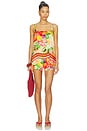 view 5 of 6 Mariko Shorts in Dominica Scarf Print