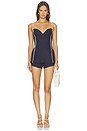 view 5 of 6 Olivette Shorts in Navy