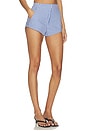 view 2 of 6 SHORT CARA in Blue Ivory