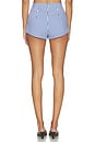 view 4 of 6 SHORT CARA in Blue Ivory