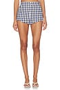 view 1 of 6 SHORT CARA in Navy White