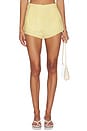 view 1 of 6 Cara Shorts in Yellow White