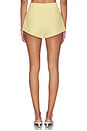 view 4 of 6 Cara Shorts in Yellow White